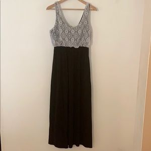 Gorgeous black maxi dress